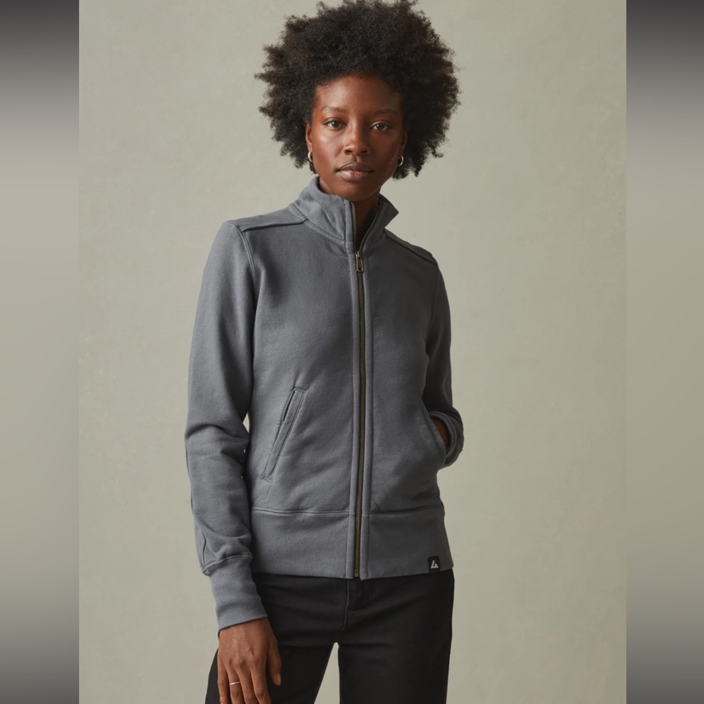 NWOT American Giant Moto Full Zip